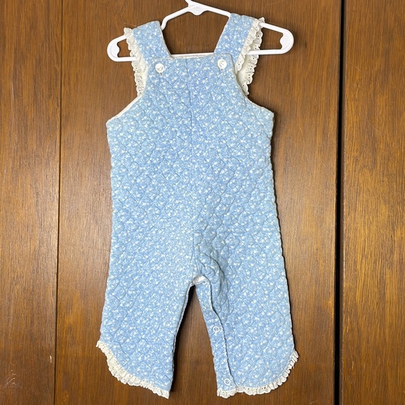 Little Girls Vintage Overalls - Picture 4 of 7